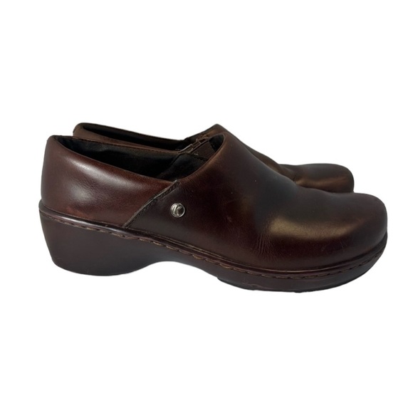 KLOGS Comfortable Brown Leather Shoes  Size 9.5 - Picture 1 of 7